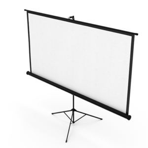 Écran de projection sur trépied 2 x 2 m