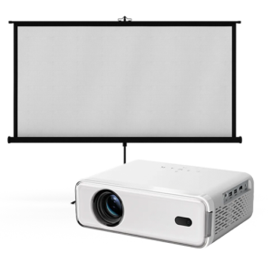 Pack projection – Écran géant & vidéoprojecteur Full HD