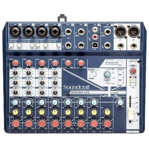 Soundcraft Notepad-12FX - Table de mixage 12 voies