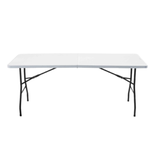 Table rectangulaire pliante - 8 à 10 personnes